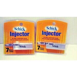 Schick Injector Blades 7ct each * 2 Pack *